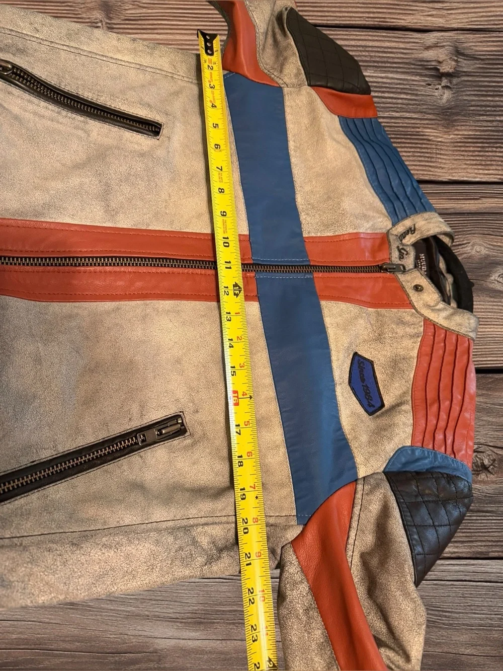 Muubaa Racing Moto Jacket Size L - Picture 13 of 16